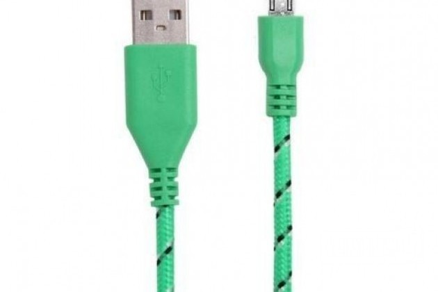 Нейлоновый плетеный кабель USB - micro USB, 1м в городе Белово, фото 1, телефон продавца: +7 (951) 175-60-80