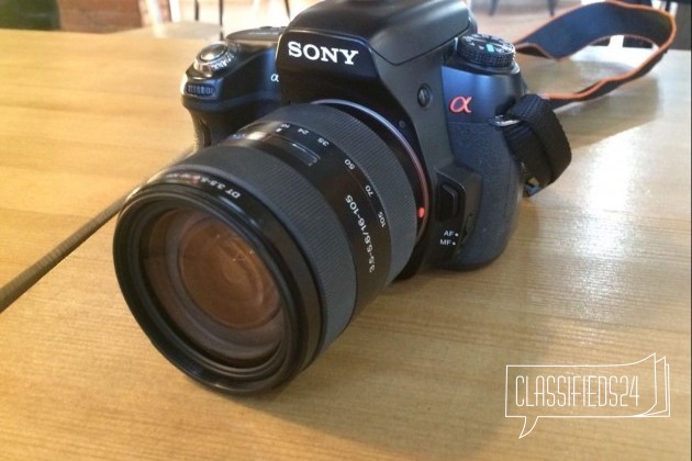 Sony alpha 500 + объективы в городе Хабаровск, фото 1, Зеркальные фотоаппараты
