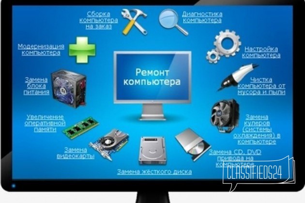 Обслуживание и ремонт компьютеров или ноутбуков в городе Ставрополь, фото 1, телефон продавца: +7 (903) 512-87-92
