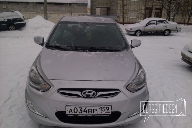 Hyundai Solaris, 2011 в городе Соликамск, фото 1, Пермский край