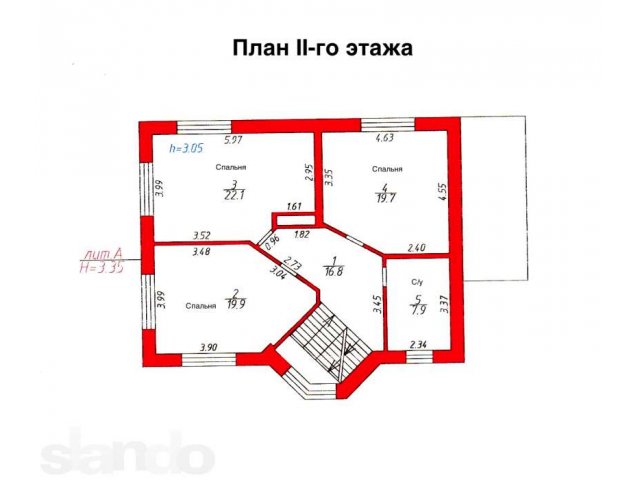 Продаётся новый 3-х этажный коттедж, 267 м.кв., КИЗ Зелёная Роща 1 в городе Одинцово, фото 3, Московская область