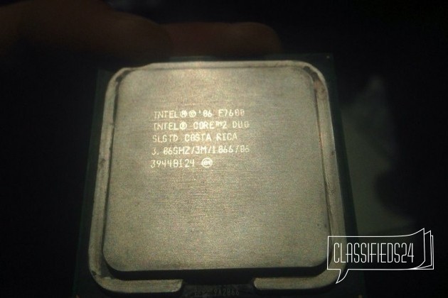 Intel core 2 duo e7600 в городе Ростов-на-Дону, фото 1, телефон продавца: +7 (961) 422-66-06