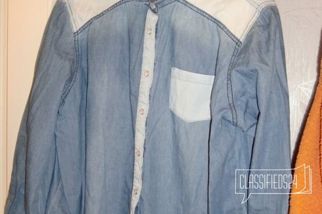Джинсовая рубашка 56-58 р. Германия в городе Пермь, фото 1, Рубашки и блузки