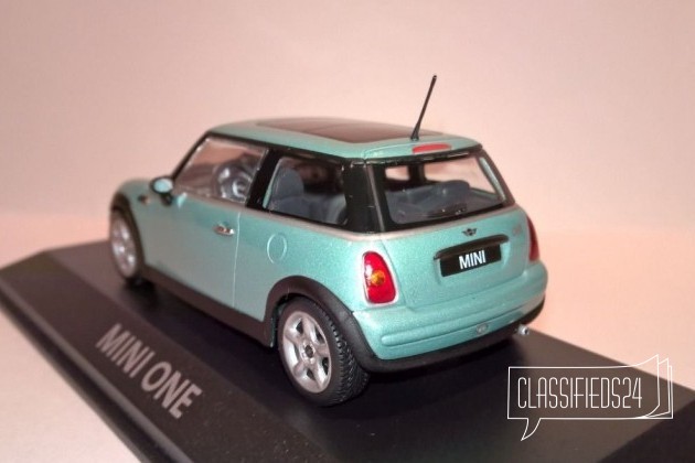 Mini one 2001 Minichamps в 1/43 в городе Санкт-Петербург, фото 2, стоимость: 1 500 руб.