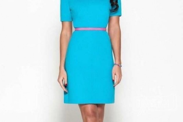 Новое голубое платье на девушку р XS в городе Краснодар, фото 1, телефон продавца: +7 (918) 186-77-35
