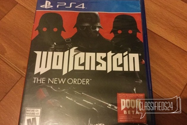 Wolfenstein the new order ps4 в городе Энгельс, фото 1, телефон продавца: +7 (905) 385-55-78