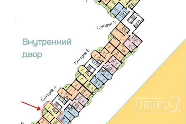 2-к квартира, 62 м², 10/17 эт. в городе Красногорск, фото 2, Новостройки