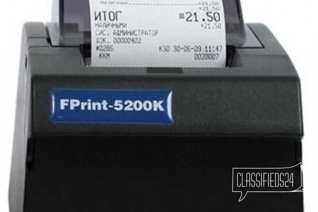 Ккт FPrint-5200K версия 01. Черный. эклз. RS+ US в городе Омск, фото 1, телефон продавца: +7 (904) 326-54-72