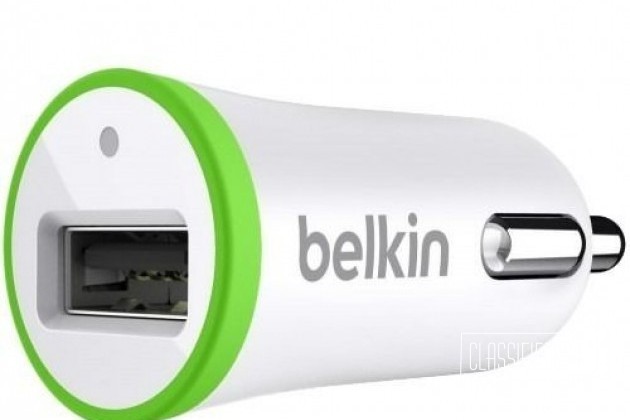 Азу для Apple Belkin 2.1A с USB выходом (белый) в городе Москва, фото 1, телефон продавца: +7 (926) 850-56-30