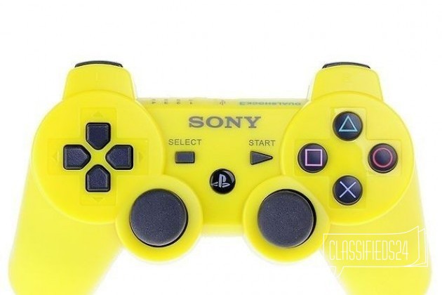 Беспроводной джойстик Dualshock 3 для PS3 Yellow в городе Москва, фото 1, Другое