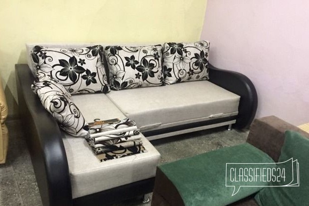 3187 Угловой диван мешковина-381. от фабрики. до в городе Йошкар-Ола, фото 1, стоимость: 14 500 руб.