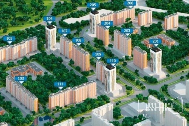 2-к квартира, 64 м², 17/17 эт. в городе Железнодорожный, фото 1, стоимость: 4 330 000 руб.