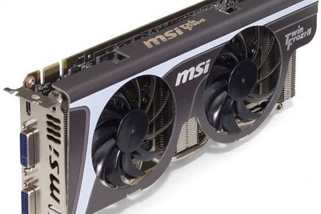 Видеокарта MSI GeForce GTX 560 Ti. 2Gb OC в городе Томск, фото 2, Видеокарты