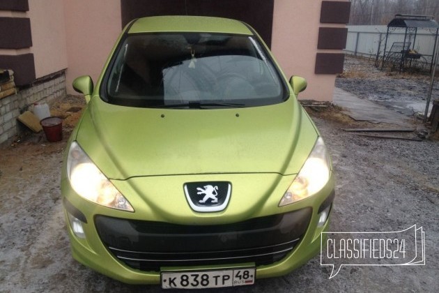 Peugeot 308, 2008 в городе Липецк, фото 1, стоимость: 310 000 руб.