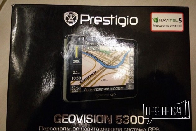 Prestigio GeoVision 5300BT навигатор новый в городе Казань, фото 2, GPS-навигаторы и регистраторы