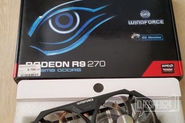 Radeon R9 270(2Гб, 256bit) отличная цена в городе Полярный, фото 1, телефон продавца: +7 (963) 363-06-78