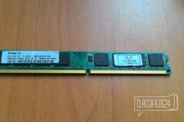 Hynix ddr2 1gb в городе Саратов, фото 1, телефон продавца: +7 (927) 113-33-66