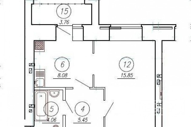 1-к квартира, 36 м², 8/17 эт. в городе Оренбург, фото 1, телефон продавца: +7 (961) 924-65-45