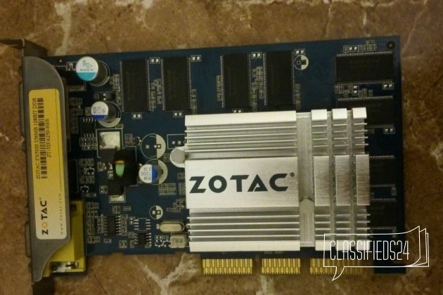 Zotac fx5200 256mb 128bit ddr в городе Москва, фото 1, телефон продавца: +7 (925) 548-35-13