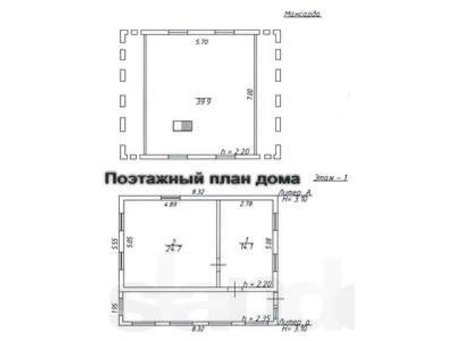 Дом на берегу реки в городе Сольцы, фото 7, Продажа домов за городом