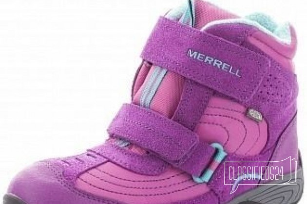 Ботинки для девочек Merrell Moab Polar Mid Strap в городе Бийск, фото 1, телефон продавца: +7 (905) 981-34-49