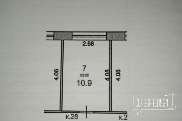 Комната 11 м² в 1-к, 2/2 эт. в городе Нижний Новгород, фото 1, телефон продавца: +7 (930) 712-89-94