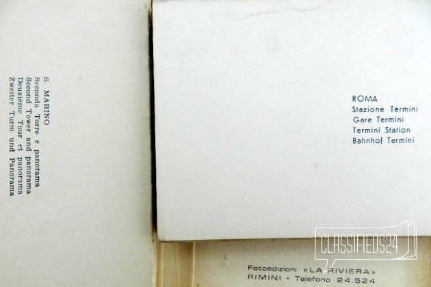 Италия. Roma. S. Marino. 60гг. 2 набора открыток в городе Москва, фото 2, Московская область