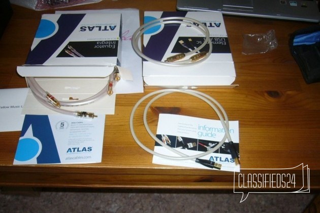 USB кабель Atlas Cables Element sc USB A/B в городе Тольятти, фото 1, телефон продавца: +7 (927) 795-99-34