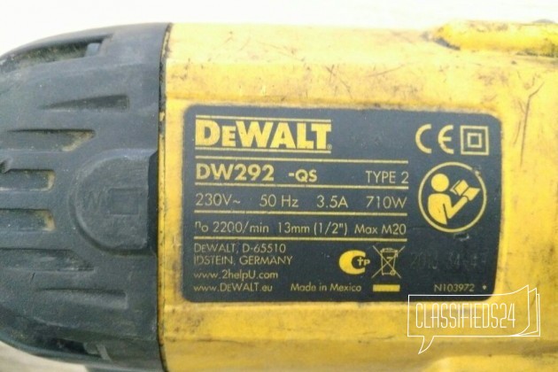 Ударный гайковерт Dewalt DW292 в городе Краснодар, фото 2, Инструменты