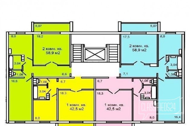 2-к квартира, 59 м², 3/10 эт. в городе Копейск, фото 1, стоимость: 1 720 000 руб.