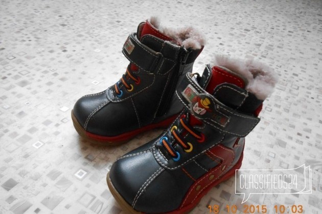 Сапожки натуральные новые в городе Анжеро-Судженск, фото 2, Обувь для мальчиков