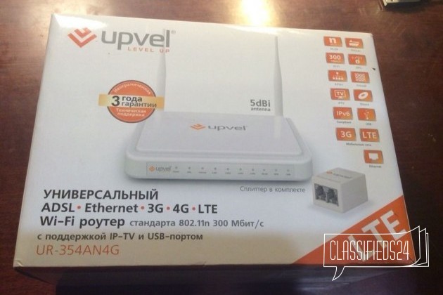 Upvel UR-354AN4G 3G/LTE wifi роутер в городе Балаково, фото 1, телефон продавца: +7 (905) 383-42-34