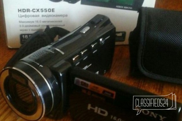 Sony HDR-CX550E в городе Уфа, фото 1, телефон продавца: +7 (987) 621-24-09