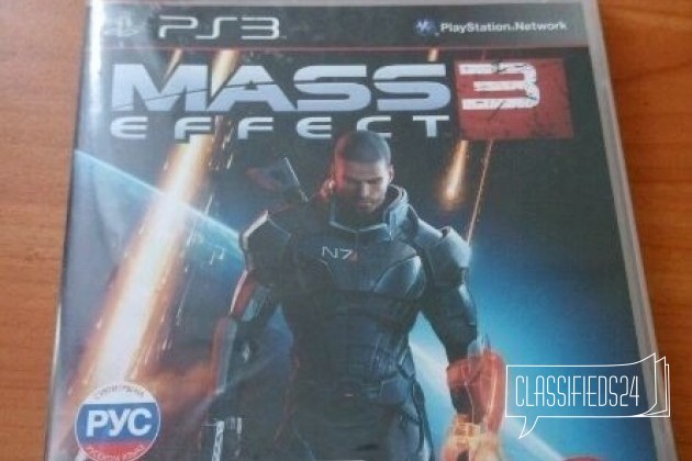 Mass Effect 3 PS3 в городе Челябинск, фото 1, стоимость: 850 руб.