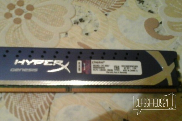 Hyperx genesiskingston KHX1600C9D3K2/4GX1.65V в городе Реутов, фото 1, Модули памяти