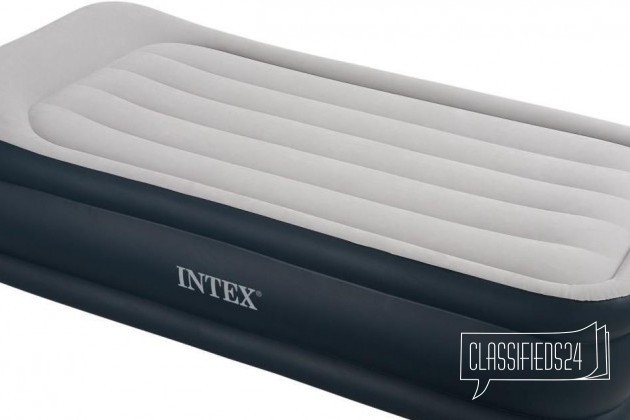 Надувная кровать Intex 67732 Rising Comfort Deluxe в городе Новосибирск, фото 1, стоимость: 3 300 руб.