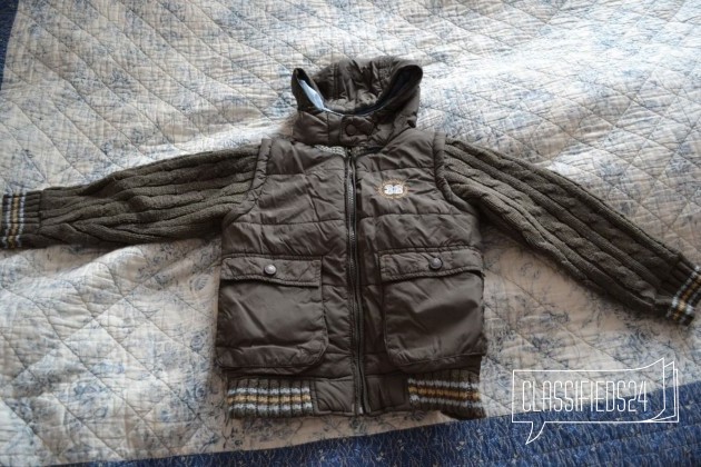 Продам куртку на тонком синтепоне на мальчика в городе Новокузнецк, фото 1, телефон продавца: +7 (913) 130-97-36