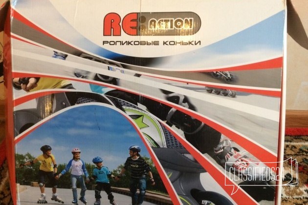 Ролики Reaction р-р 34-38 в городе Санкт-Петербург, фото 3, телефон продавца: +7 (911) 740-63-22