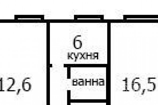 2-к квартира, 42.8 м², 1/5 эт. в городе Старая Русса, фото 1, Вторичный рынок