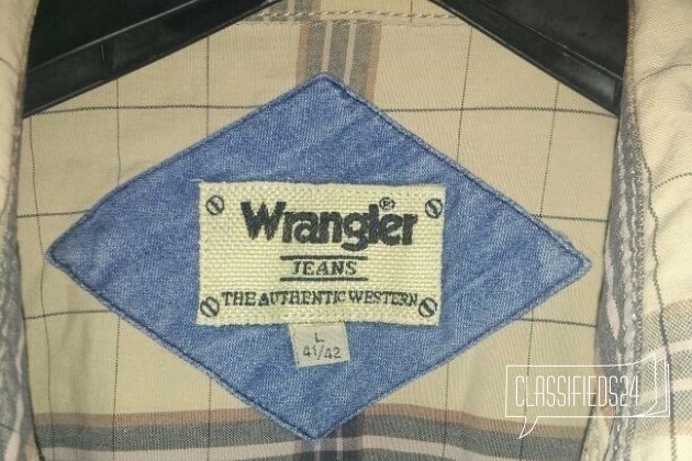 Рубаха с коротким рукавом Wrangler jeans в городе Рязань, фото 2, телефон продавца: +7 (952) 121-11-90