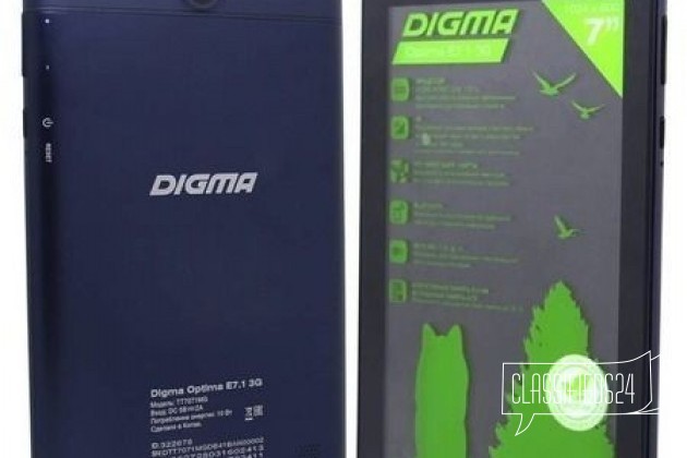 Планшет-телефон 7 Digma Optima D7.1 8 Гб в городе Красноярск, фото 1, телефон продавца: +7 (965) 904-26-66