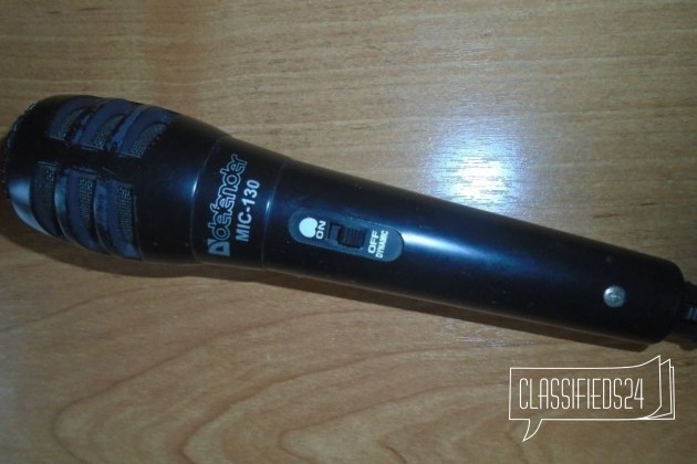 Микрофон Defender MIC 130 в городе Рыбинск, фото 1, телефон продавца: +7 (920) 655-87-02