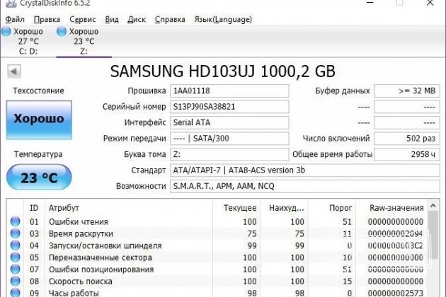 Жесткий диск 1 Tb в городе Белогорск, фото 2, Жесткие диски (HDD и SSD)