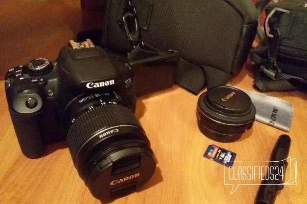 Canon 650d ef-s 18-55 III + ef40mm f/2.8 stm + акс в городе Тобольск, фото 1, телефон продавца: +7 (922) 480-08-08