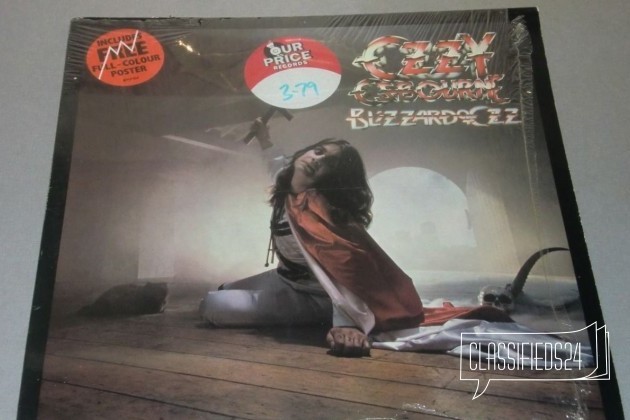 Ozzy Osbourne - Blizzard Of Ozz (UK 1st, плакат) в городе Волгоград, фото 2, стоимость: 4 800 руб.