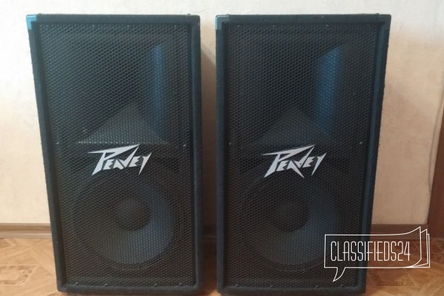 Акустика Peavey PV112 + Усилитель Crown LPS1500 в городе Барнаул, фото 1, Акустические системы