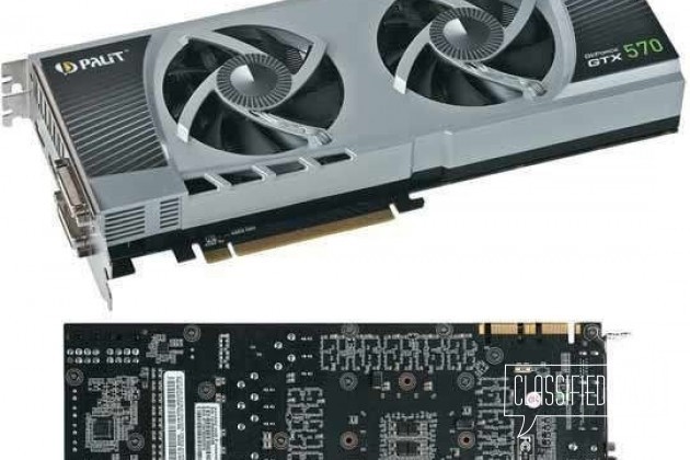 Palit GeForce GTX 570 1280Mb в городе Димитровград, фото 1, телефон продавца: +7 (908) 476-06-12