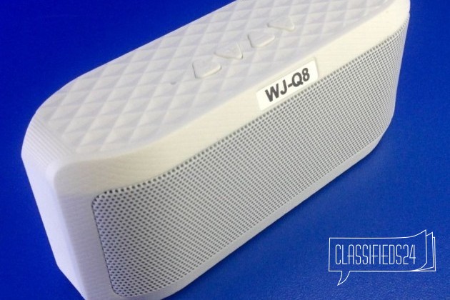 Колонка Mini WJ-Q8 Bluetooth speaker бел в городе Красноярск, фото 1, Акустические системы