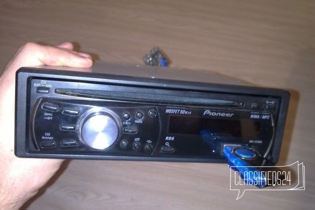Магнитола Pioneer c USB, MP3 состояние новой в городе Пермь, фото 1, стоимость: 2 500 руб.