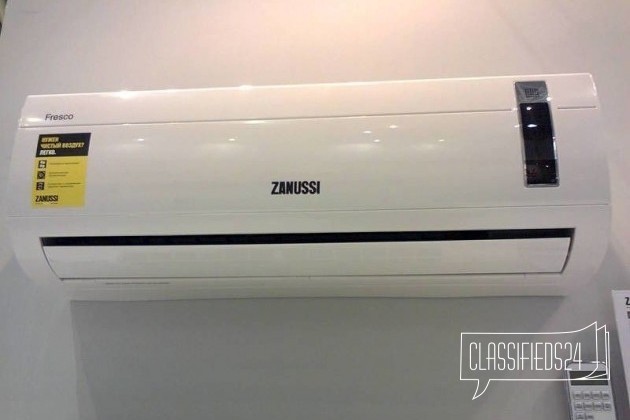 Zanussi zacs 12 fresco до 30м² + монтаж в городе Тольятти, фото 1, Кондиционеры